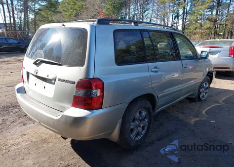 2005 Toyota Highlander V6 z USA, uszkodzony, nr VIN JTEDP21A350045341